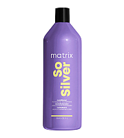 Matrix Total Results Color Obsessed So Silver Conditioner -  Кондиционер для направленного питания хрупких участков и сухих волос блонд 1000 мл